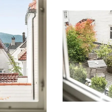Appartement Stylish 2br With Patio And Smart Tv - 10 Min To Bryggen