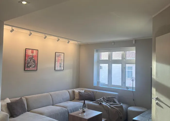 Stylish 2br With Patio And Smart Tv - 10 Min To Bryggen