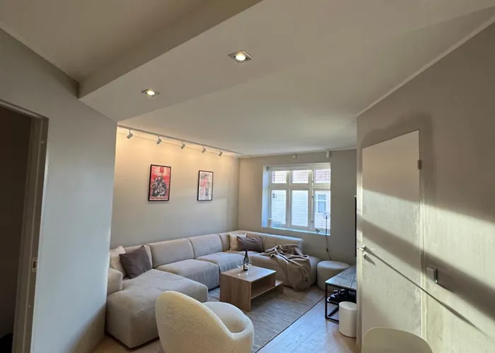 شقة Stylish 2br With Patio And Smart Tv - 10 Min To Bryggen