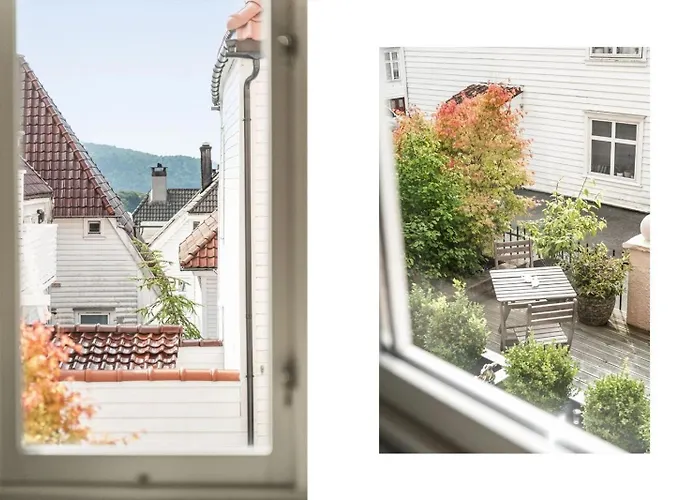 Lejlighed Stylish 2br With Patio And Smart Tv - 10 Min To Bryggen